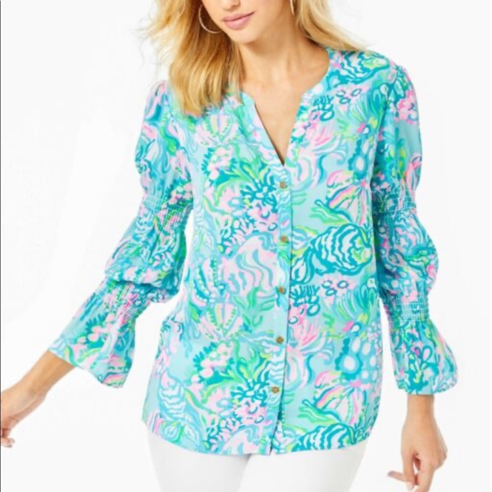 Lilly Pulitzer lileeze Maritza Aqua IBIZA